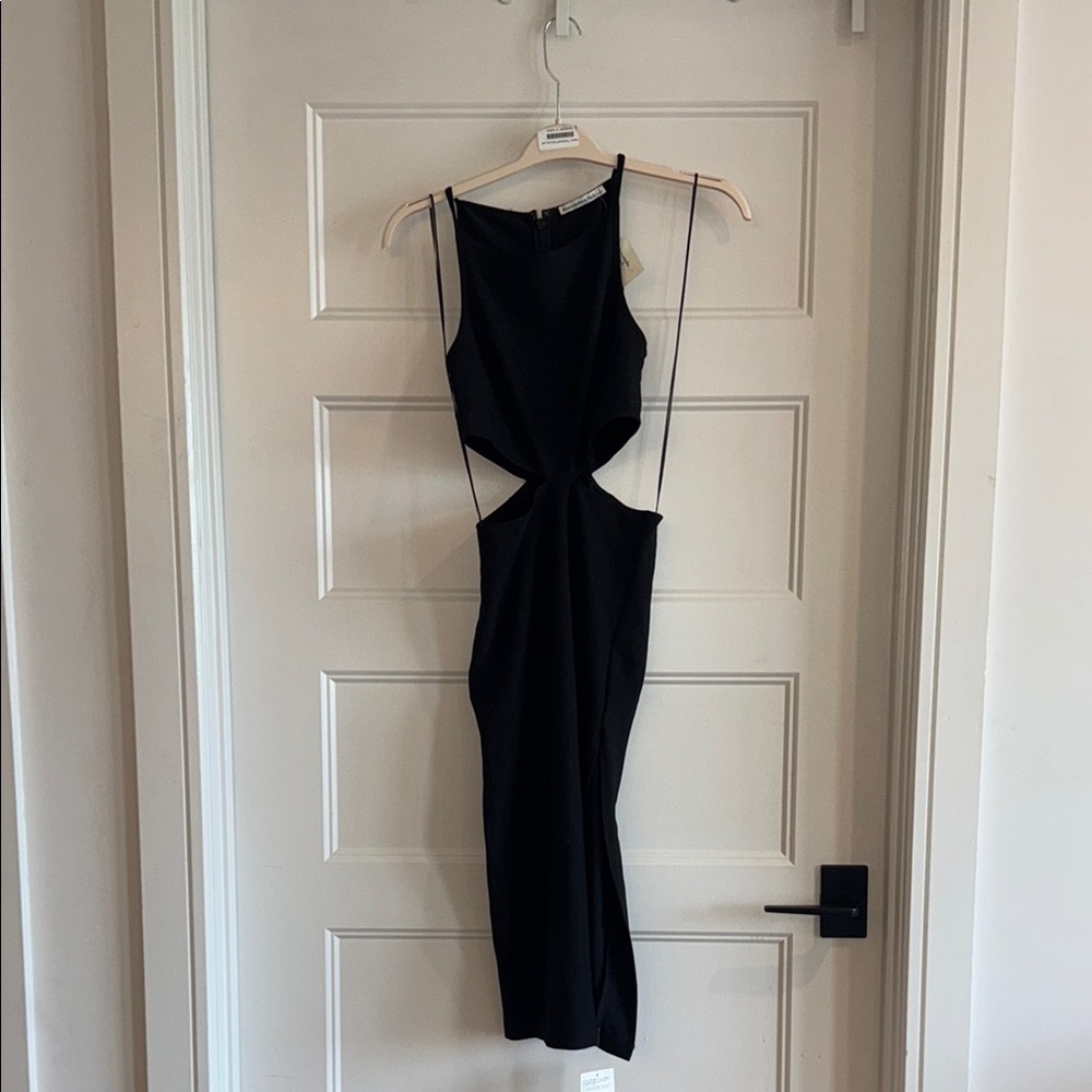 Abercrombie & Fitch Black Backless Dress